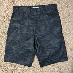 NWT Encrypted Black Camo Shorts